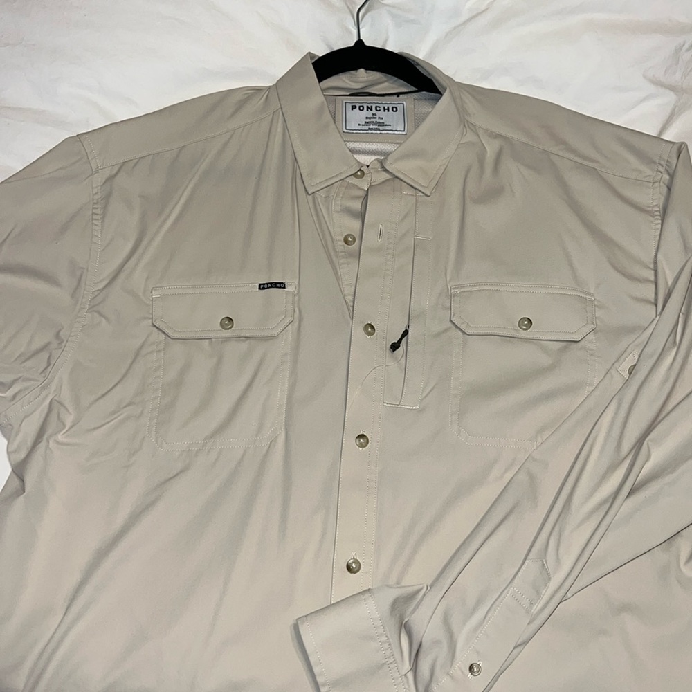 Poncho outdoors long sleeve shirt